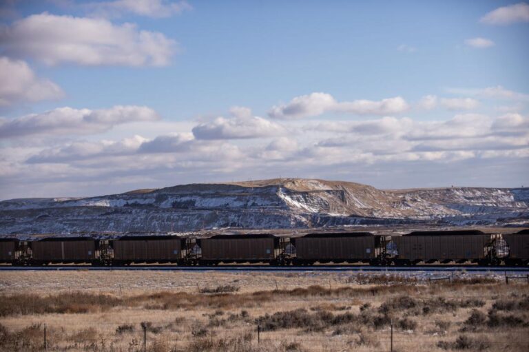 Coal Mining Powder River Basin Coal Train PRB