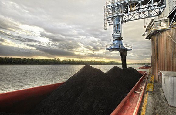 Coal Mining Coal News Alliance Resource Partners Coal Barge