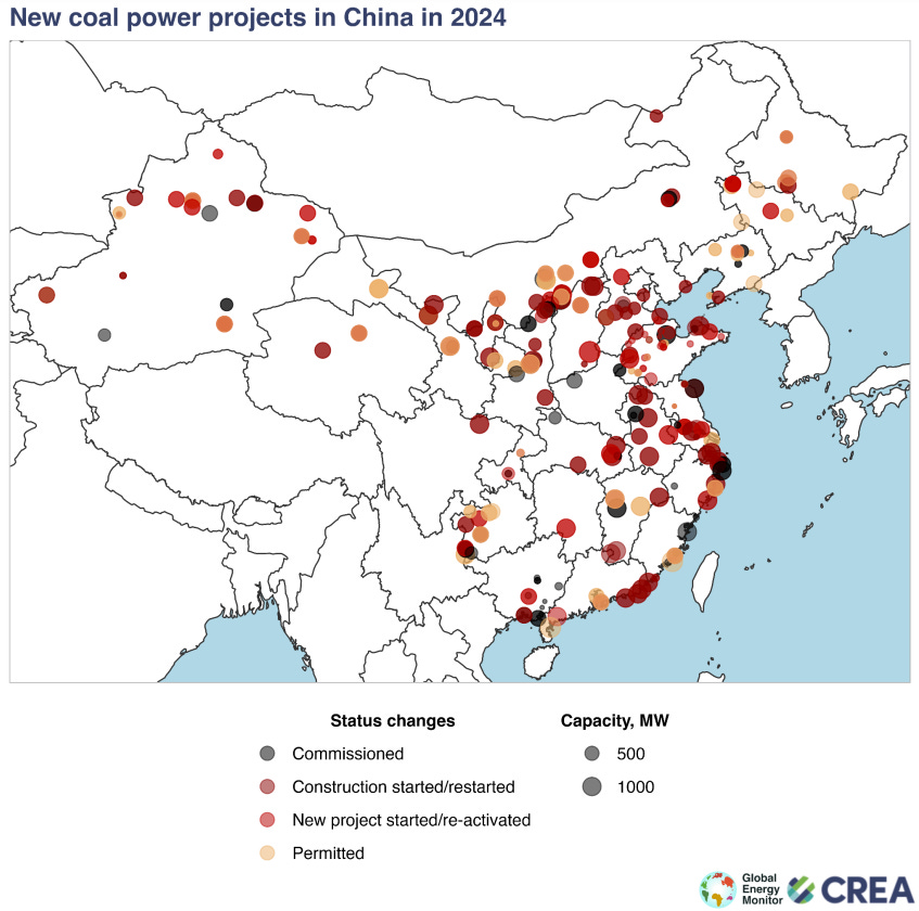 Construction of Coal Power Plants in China Hits Highest Level in a Decade